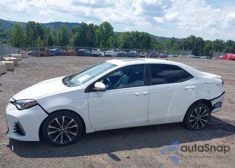 2018 Toyota Corolla Se from USA, damaged, VIN 2T1BURHE5JC047792